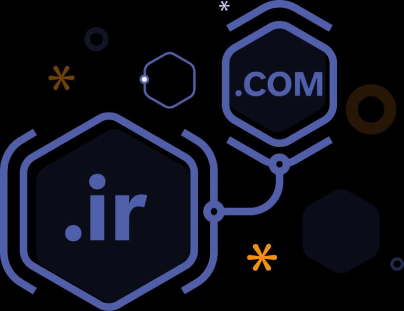 خرید دامنه ir و com