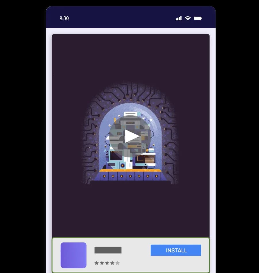 نحوه نمایش تبلیغات اپلیکیشن در گوگل - نمونه 4