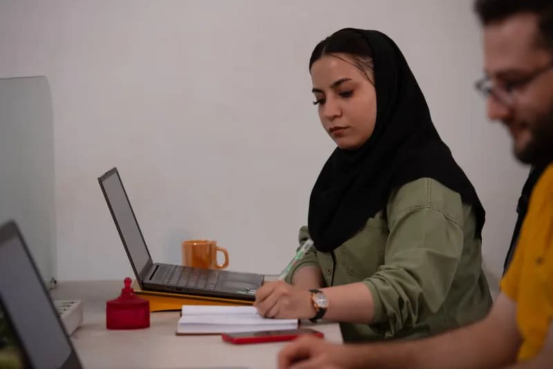 کارشناسان پشتیبانی سایت برتینا در حال بررسی و نگهداری وب‌سایت مشتری
