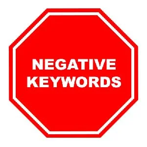 کلمات کلیدی منفی یا negative keywords در گوگل ادوردز چیست؟