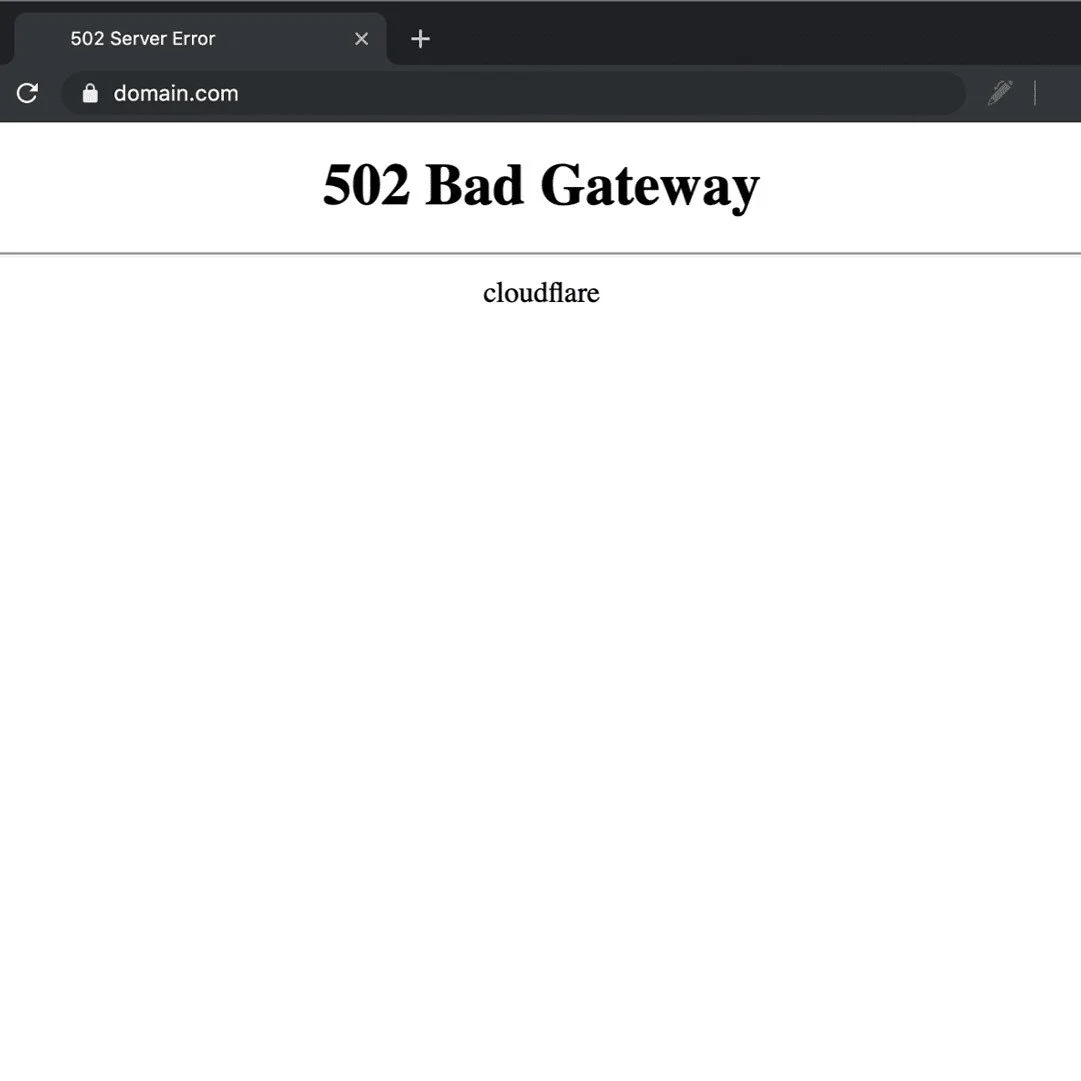 علت ایجاد ارور 502 چیست؟ آموزش کامل رفع خطای 502