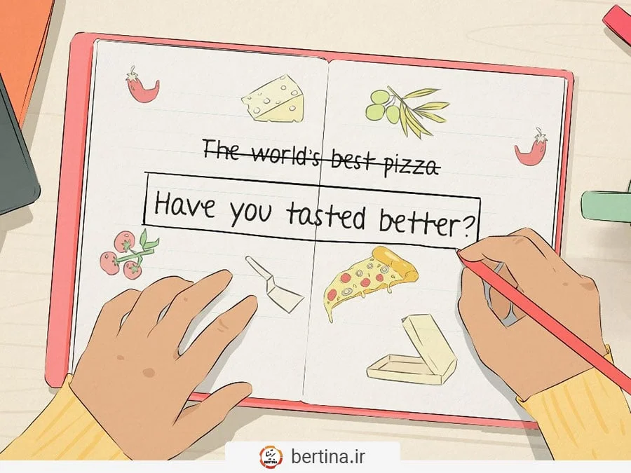 تست متن تبلیغ