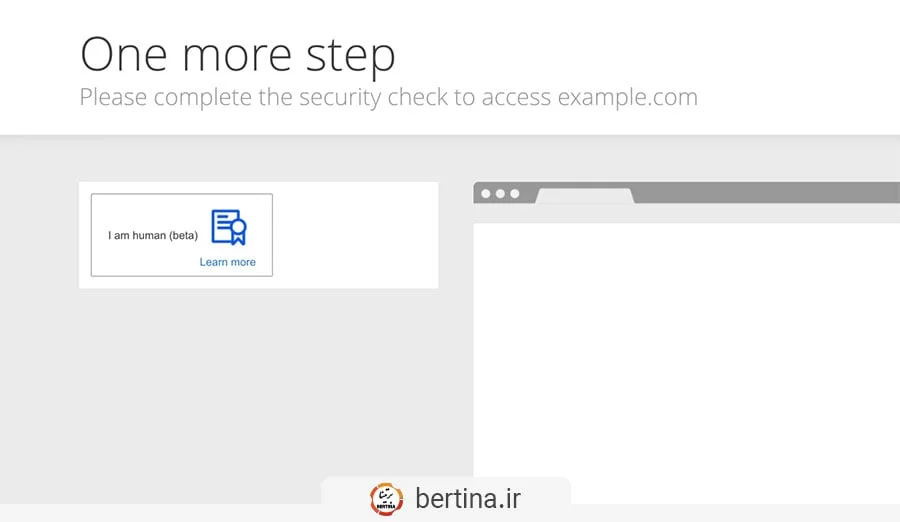 نحوه کار Cloudflare Turnstile با چالش‌های غیرتعاملی