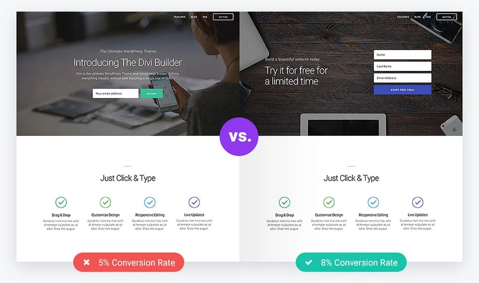 صفحه ساز Divi وردپپرس