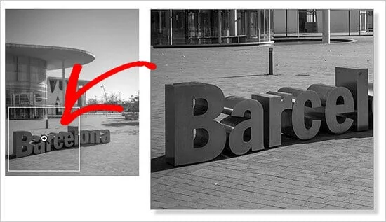 اعمال زوم ذره بینی برای تصاویر نوشته ها و برگه های وردپرس