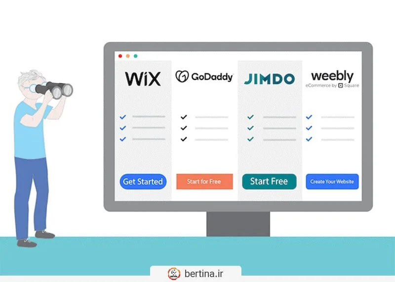 بهترین سایت ساز رایگان