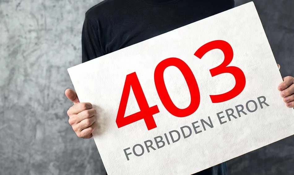 نحوه رفع خطای 403 Forbidden در وردپرس