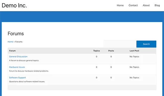 پیش نمایش صفحه فروم