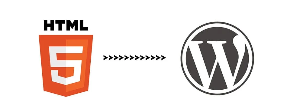 آپلود صفحه HTML به وردپرس