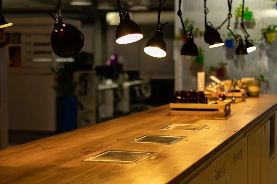 آشپزخانه دفتر گوگل سیدنی - امکانات رفاهی گوگل