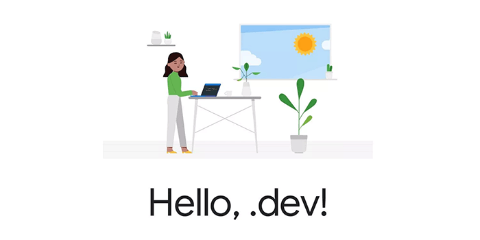 ثبت دامنه با پسوند dev.