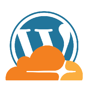 cloudflare wordpress logo