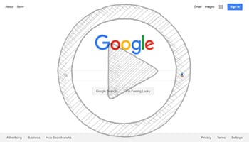 صفحه اصلی موتور جستجوی گوگل