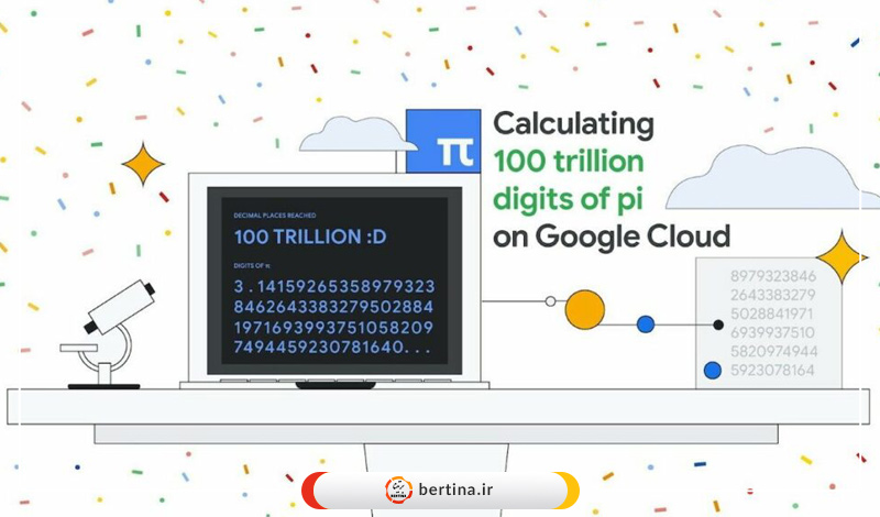 محققان گوگل عدد پی را تا 100 تریلیون رقم محاسبه کردند