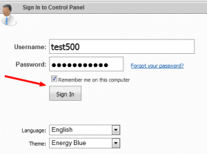 host-login